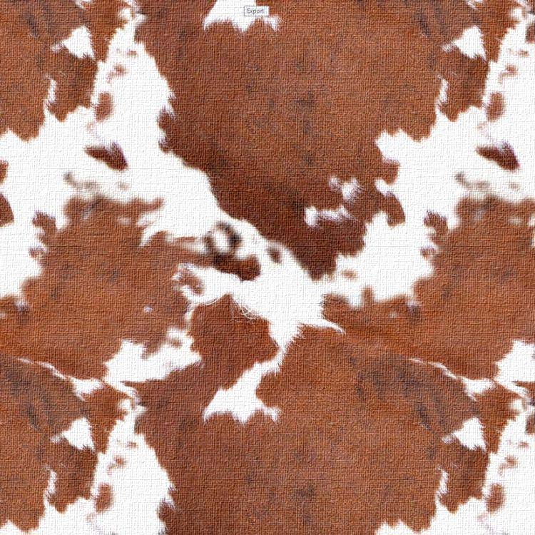 Orange Longhorn Hide Textured Peel and Stick Wallpaper