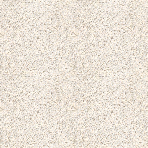 Cream Circles Lace Removable Wallpaper