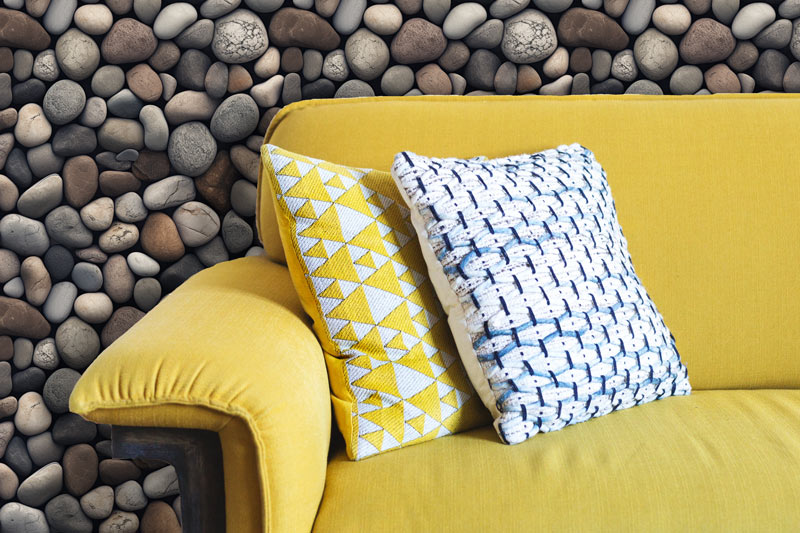 Dark River Rock Removable Wallpaper