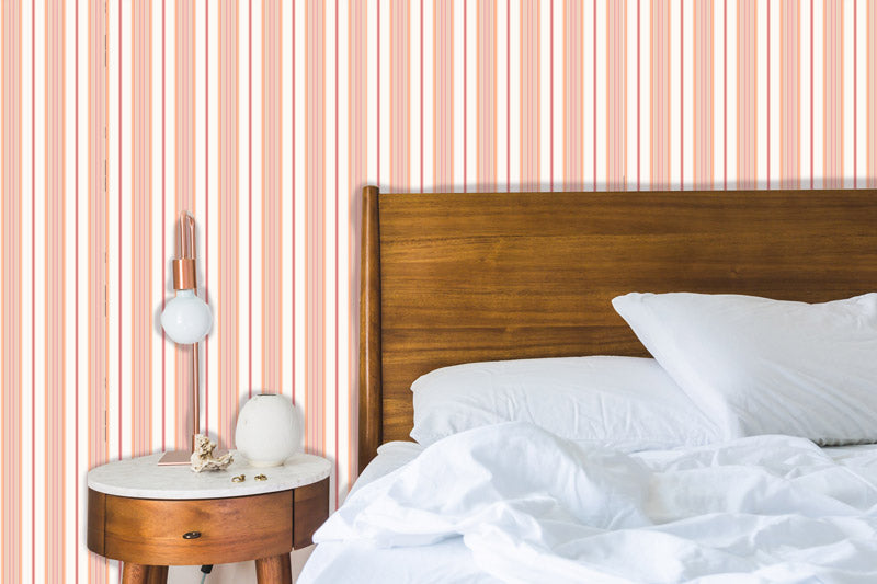 Vertical Stripes Removable Wallpaper
