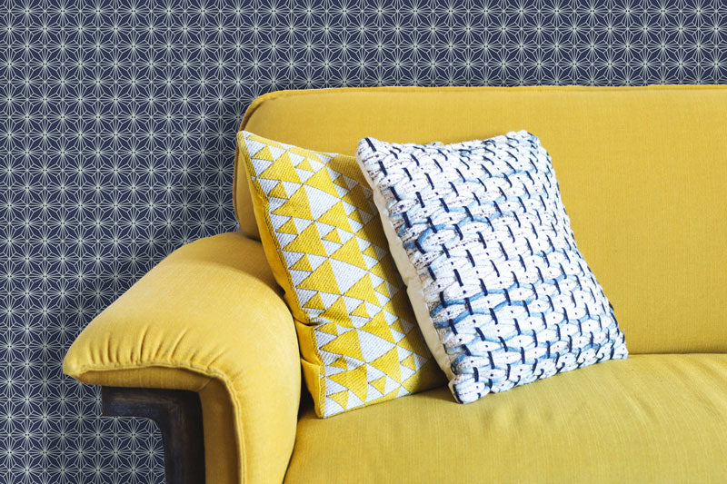 Stars Art Deco Peel and Stick Wallpaper