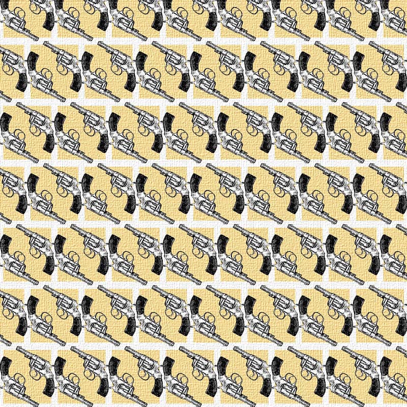 Textured Vintage Revolver Wallpaper