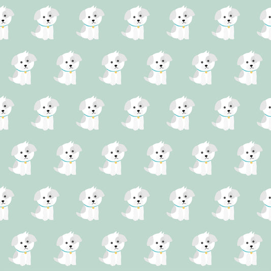 Kids-room-puppy-peel-and-stick-wallpaper