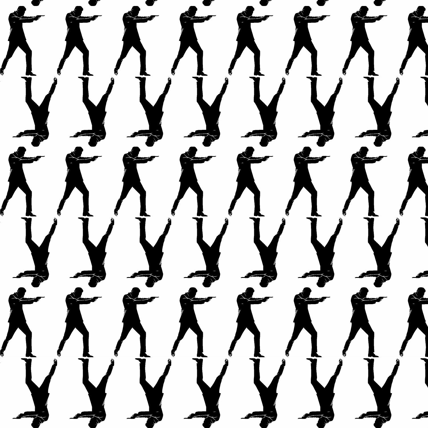 007 Agent Peel and stick wallpaper