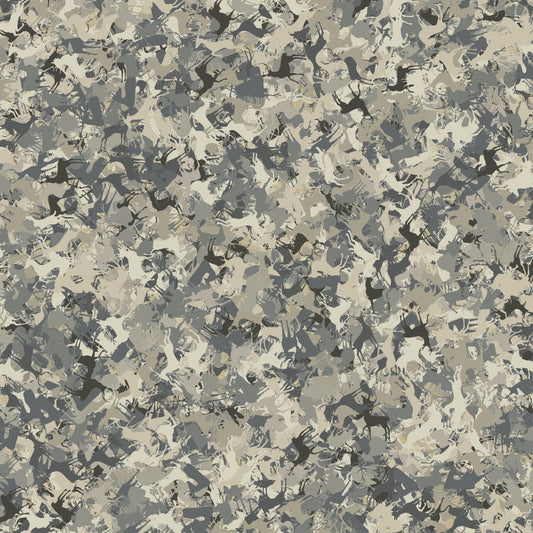 Deer Camo Peel and Stick Wallpaper