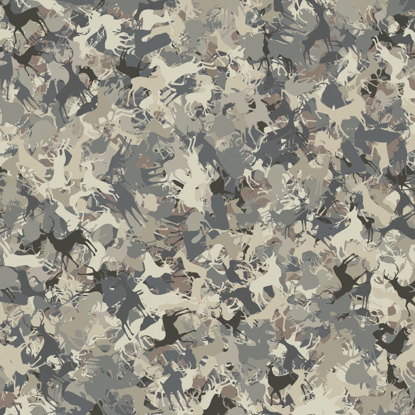 Deer Camo Peel and Stick Wallpaper