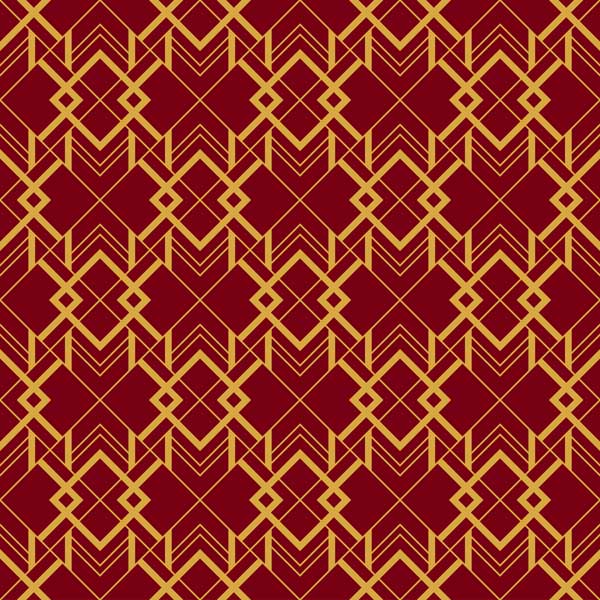 Arrow Art Deco Peel and Stick Wallpaper