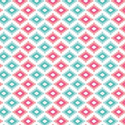 Aztec Pattern Peel and Stick Wallpaper