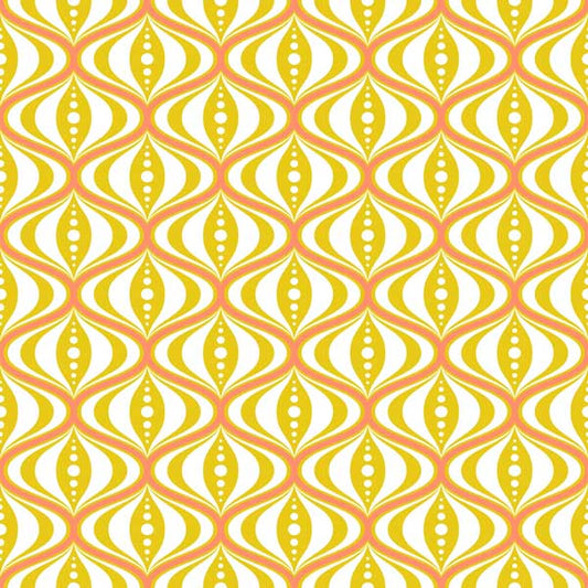 Fat City mid century modern peel and stick wallpaper