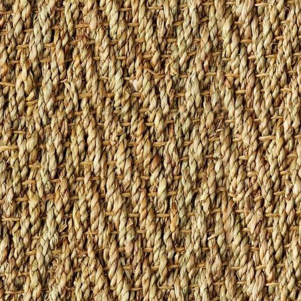 Chevron Hemp Weave Wallpaper
