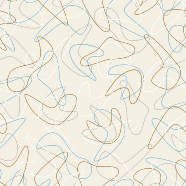 Fat City mid century modern peel and stick wallpaper