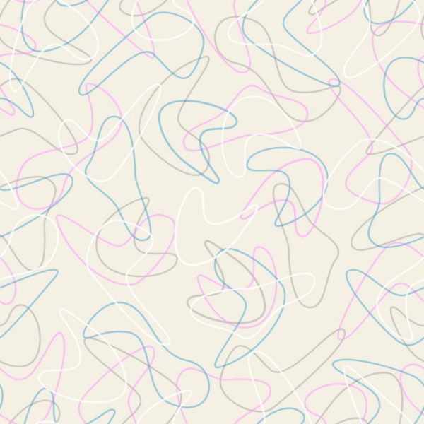 Fat City mid century modern peel and stick wallpaper