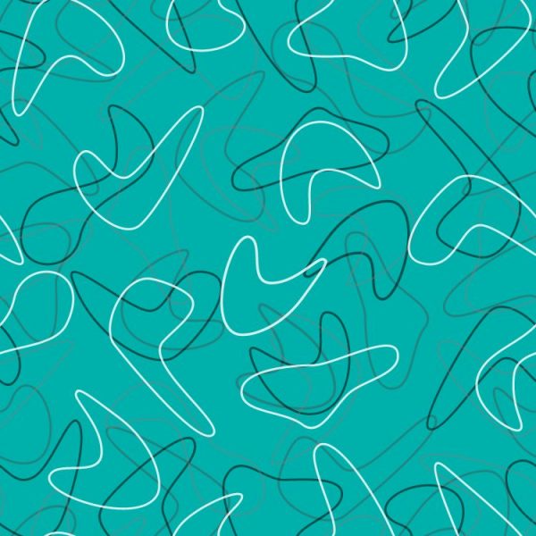 Fat City mid century modern peel and stick wallpaper
