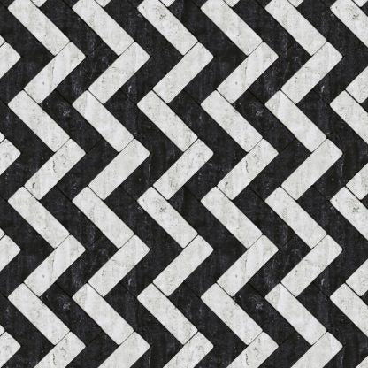 Marble Tile Zig Zag Wallpaper