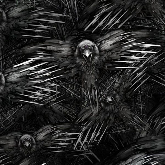 Raven Peel and Stick Wallpaper