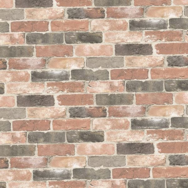 Used Brick Peel and Stick Wallpaper