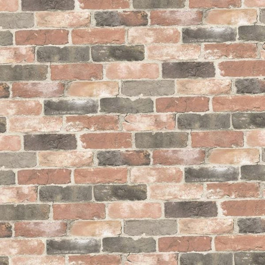 Used Brick Peel and Stick Wallpaper