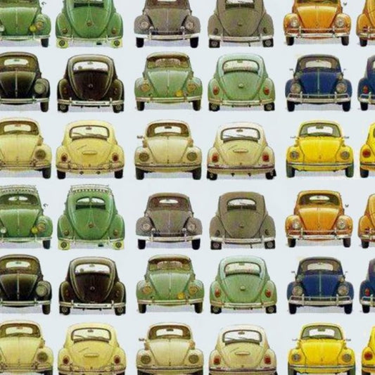 VW Bug Peel and Stick Wallpaper