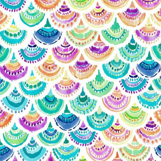 Watercolor Scales 22 Wallpaper