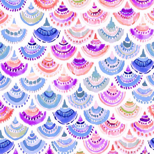 Watercolor Scales 23 Wallpaper