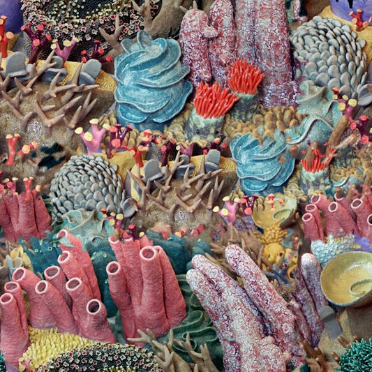 Bright Coral Reef Peel and Stick Wallpaper