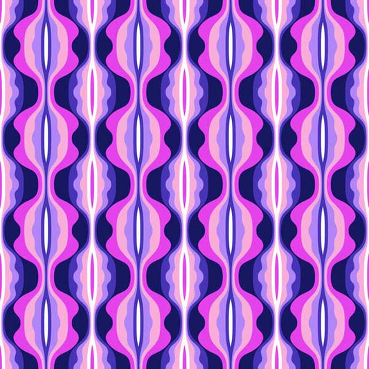 Fat City mid century modern peel and stick wallpaper