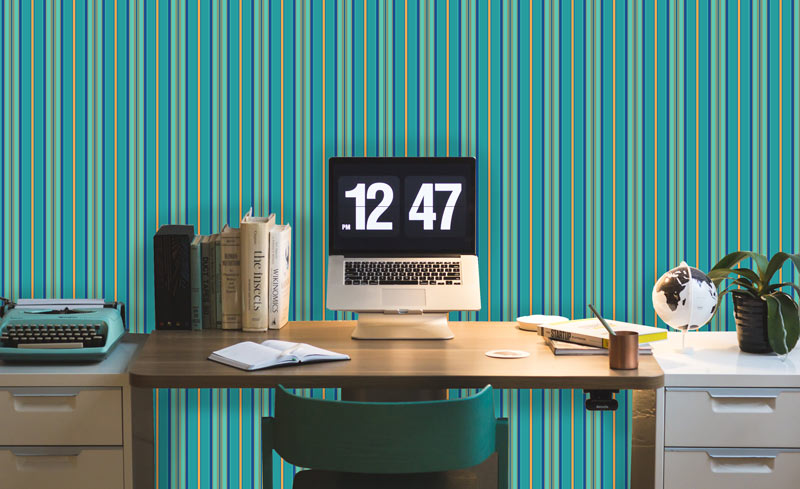 Vertical Stripes Removable Wallpaper