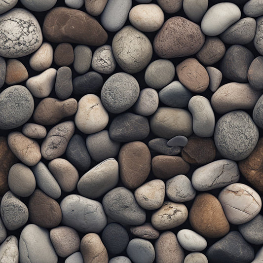 Dark River Rock Removable Wallpaper