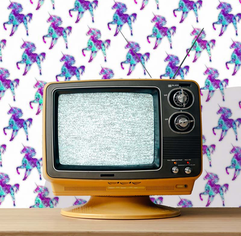 Galaxy Unicorn Peel and Stick Wallpaper