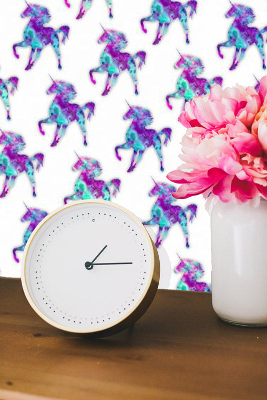 Galaxy Unicorn Peel and Stick Wallpaper
