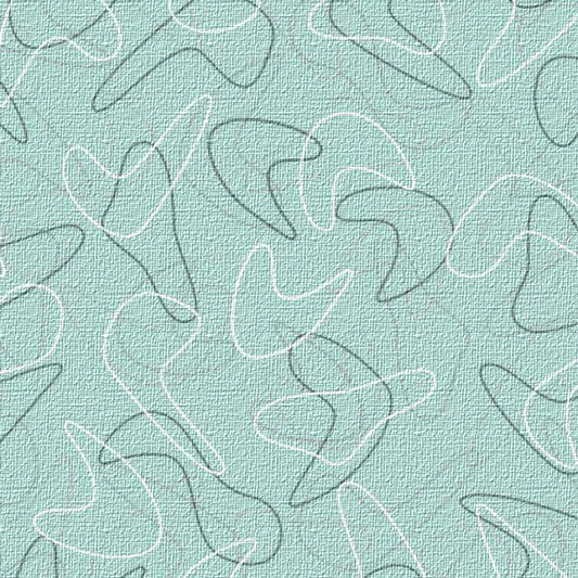 Fat City Mid Century Modern Retro Peel and Stick Wallpaper Textured