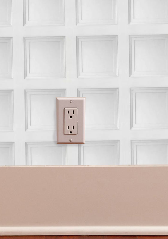 Architectural Wainscot Peel and Stick Wallpaper