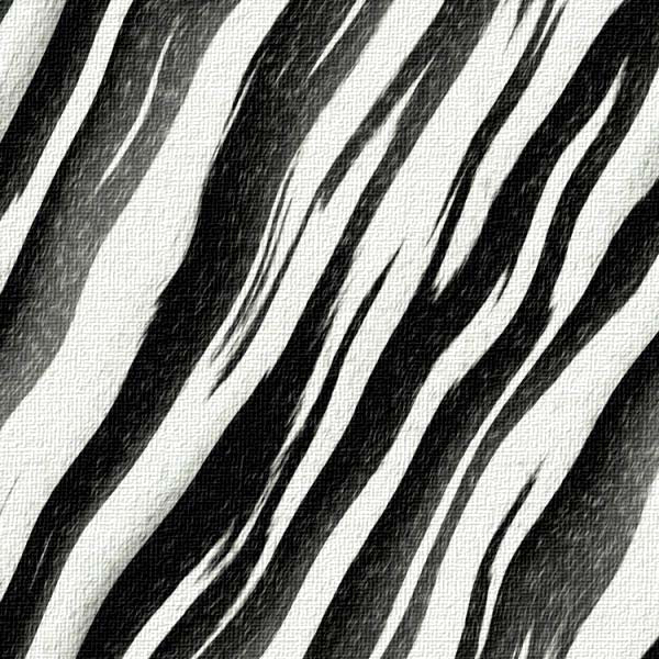 Zebra Pattern Peel and Stick Wallpaper With Texture
