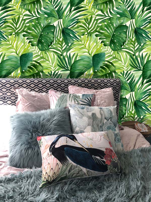 Watercolor Jungle Removable Wallpaper