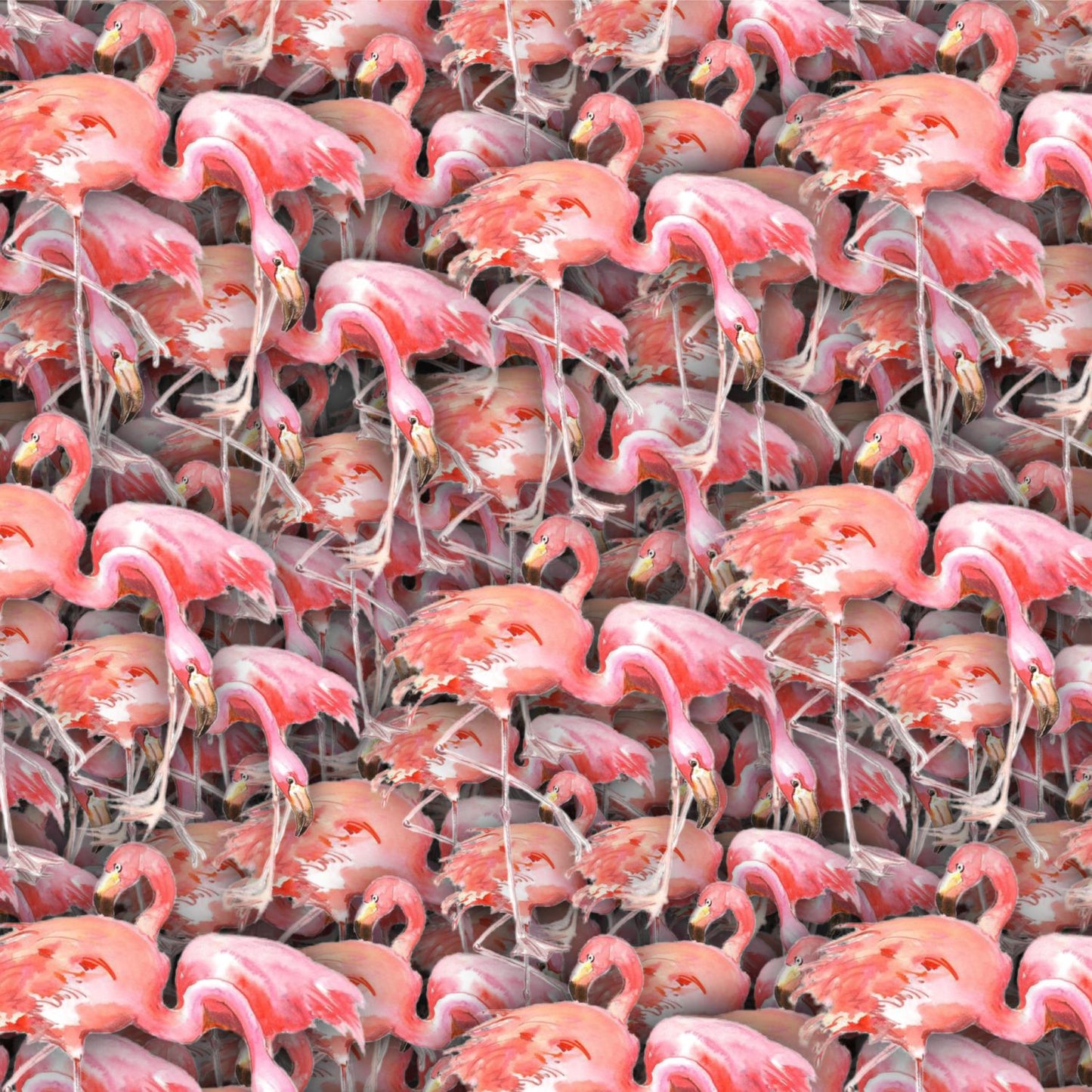 Pink Flamingo Peel and Stick Wallpaper