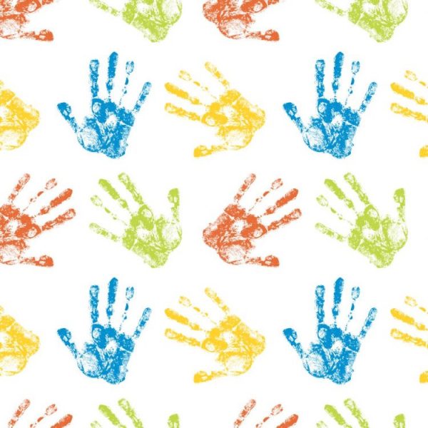 Handprint Wallpaper