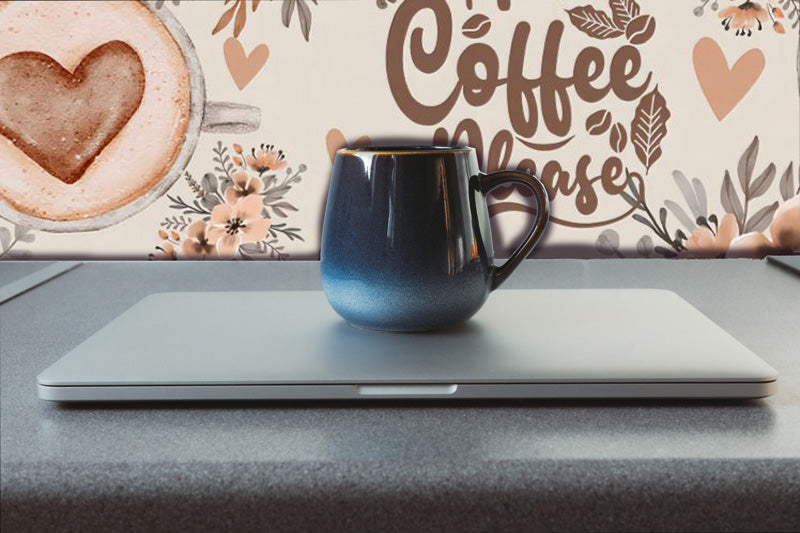 Love Coffee Peel and Stick Wallpaper