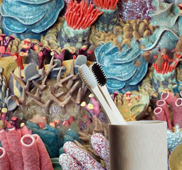 Bright Coral Reef Peel and Stick Wallpaper