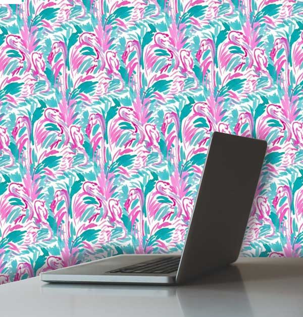 Flamingo Watercolor Wallpaper